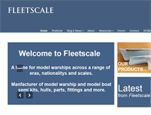 Tablet Screenshot of fleetscale.com